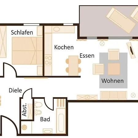 One-bedroom * Sassnitz